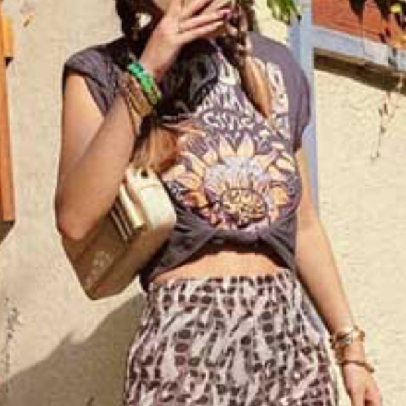 The Doors Floral Graphic Tee Top - Picture 3 of 7